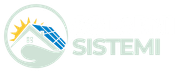Logo Solarni Sistemi sa kućom i solarnim panelima.