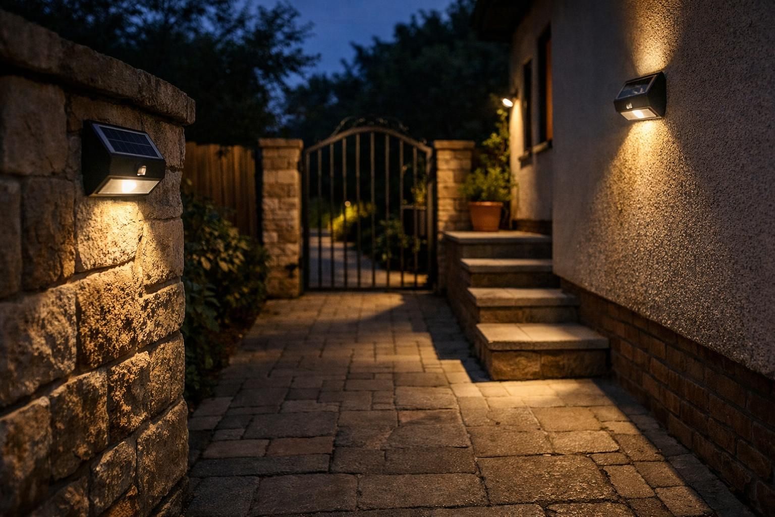 Zidne solarne lampe za dvorište: kako da izaberete model koji stvarno osvetljava